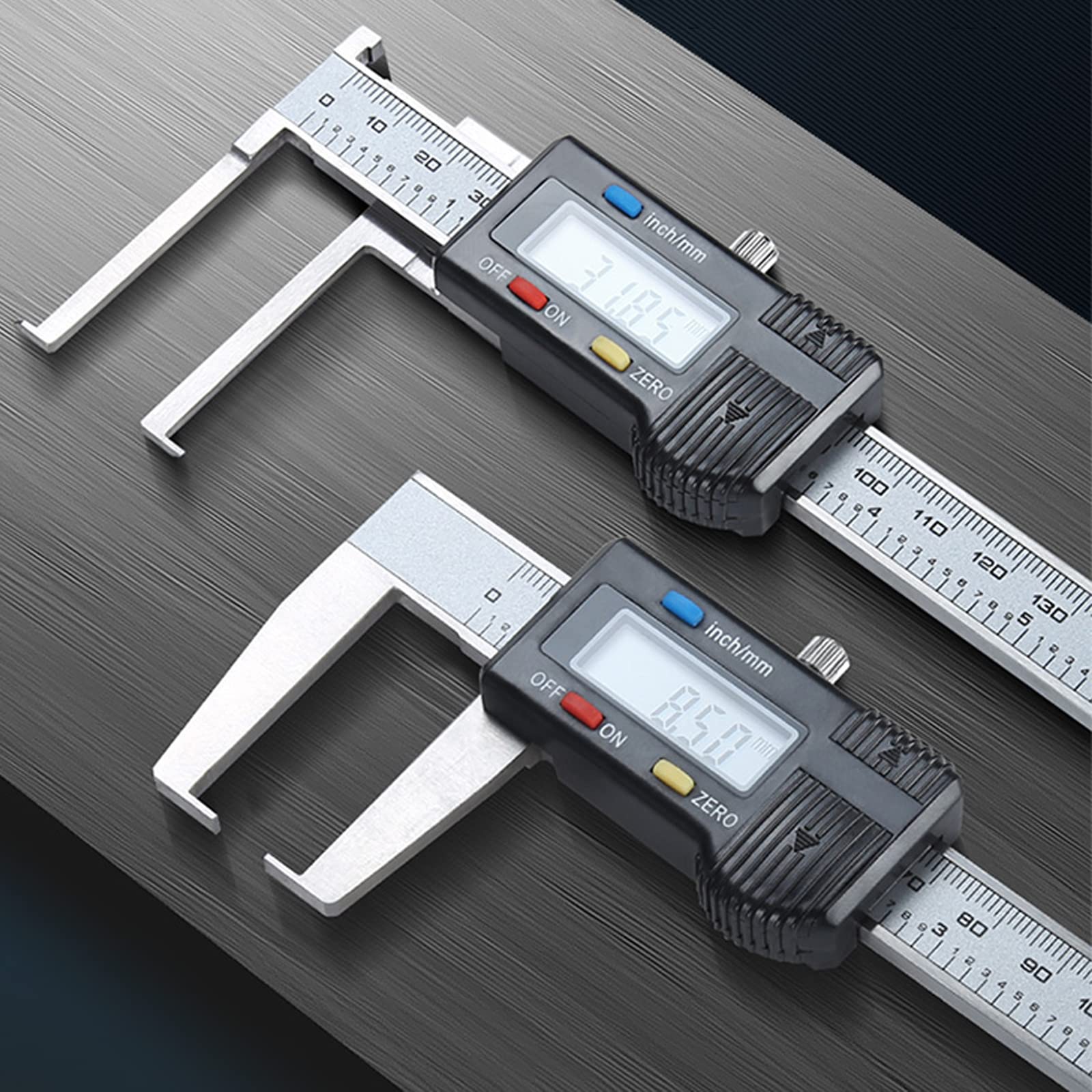 Amazon.co.jp: デジタルノギス測定ツール、内溝/外溝測定用